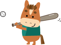 年賀状イラスト 野球