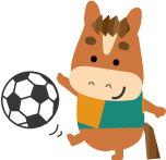年賀状イラスト サッカー