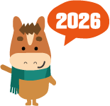 年賀状イラスト２０２６
