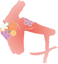 年賀状イラスト 午デザイン文字2